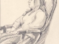 Seated figure