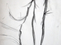 Rough sketch, half torso