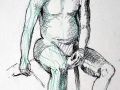 Male seated