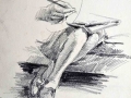 Sketch, legs & hands