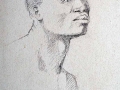 charcoal, head