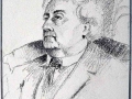 Pastel portrait gentleman