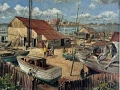 Poole Boat Yard, 1950's