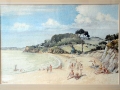 Blackpool Sands Dorset 1954