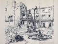 Somewhere in France, drawing