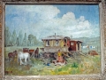 Gypsy Caravan. Westerham area, 1956