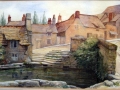 Mill Pond, Swanage. Dorset, Watercolour
