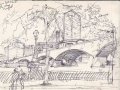 Sketch towards South Bank