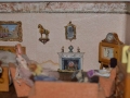 Dolls house with Painting in dolls house,