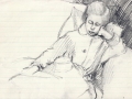 Caroline asleep,